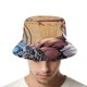thumbnail image 4 of Cyborg Sombrero bucket para adultos, gorra de protección solar, sombrero de pescador plegable para viajes al aire libre, pesca y actividades de verano, 4 of 6