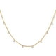 thumbnail image 1 of Cadena Colgante Punto De Luz Zirconia Chapado En Oro 18k, 1 of 3
