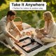 thumbnail image 5 of Juego de backgammon BESTCHIC de madera, tablero plegable de 15 pulgadas, 5 of 9