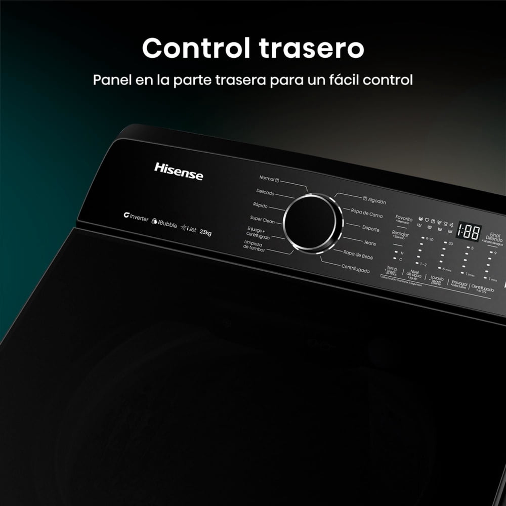 Hisense WT5I2323DB 23 kg Negro, foto 10