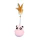 thumbnail image 5 of Dispensador De Golosinas Juguete Teaser Dispensador De Alimentos Vaso Para Cachorro Gatito Rosa, 5 of 5