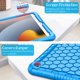 thumbnail image 5 of Funda Fintie para iPad 9ª, 8ª y 7ª generación de 10,2 pulgadas, color azul, 5 of 8