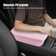 thumbnail image 4 of POKUNG Cubierta de Apoyabrazos de Cuero para Tesla Model 3/Y 2024-27 Rosa, 4 of 5