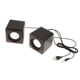 thumbnail image 3 of Mini cable USB alimentado estéreo altavoz para ordenador portátil de escritorio negro, 3 of 3