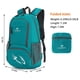 thumbnail image 2 of Mochila FENGDONG ligera impermeable de 35 L para viajes, color verde, 2 of 6