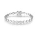 thumbnail image 1 of Pulsera de Moissanita de 4 X 6 Mm Corte Pera Color D Claridad VVS1 Pulseras de Tenis Doradas para Mujer Engaste de Bisel Cadena de Pulsera de Plata Esterlina 925 con Diamantes 6.5-8 Pulgadas, 1 of 8
