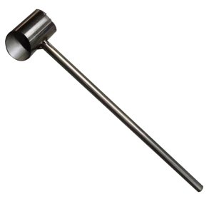 Bothyi - Máquina Automática De Algodón De Azúcar, Herramienta De Accesorio De Cuchara De Acero Inoxidable Para Fiesta De 30Mm