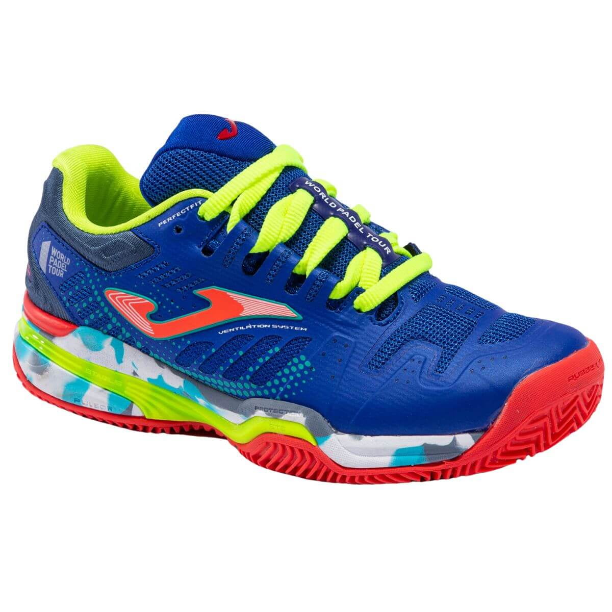 Zapatilla Talla 35 Joma Padel Slam Jr 2204 Azul