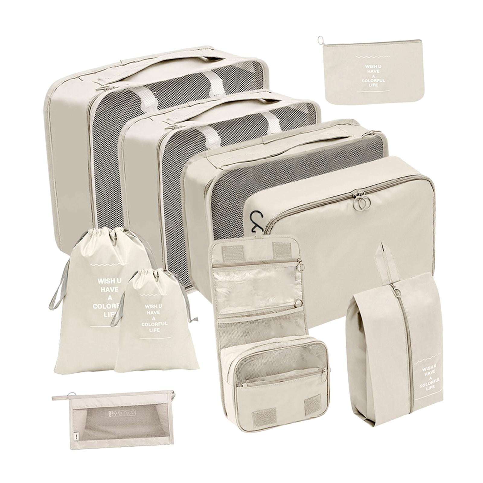 Bothyi - 10 Piezas De Cubos De Embalaje Bolsas De Lavandería Para Maletas De Viaje Bolsas De Viaje