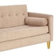 thumbnail image 3 of Sofá Retro 3 Cuerpos Felpa Beige, 3 of 5