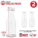 thumbnail image 2 of Jarra plástica para jugo Stock Your Home 950 ml con tapa (set de 2), 2 of 7