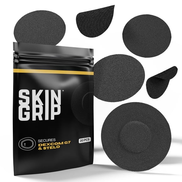 Parches adhesivos Skin Grip compatibles con Dexcom G7 y Stelo