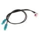 thumbnail image 5 of Adaptador de antena de antena de radio de coche automático 35 cm para VW RCD510 RNS510 RCD310 FAKRA, 5 of 5