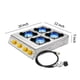thumbnail image 2 of Cocina a gas Vivicreate de 4 quemadores, 40,000 BTU, acero inoxidable, 2 of 6