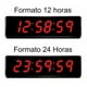 thumbnail image 3 of Reloj Digital Pared Led Jh120 Cronometro Control Remoto D, 3 of 4