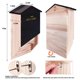 thumbnail image 2 of Bat House MIXXIDEA con doble cámara de madera de cedro para exteriores, 2 of 7