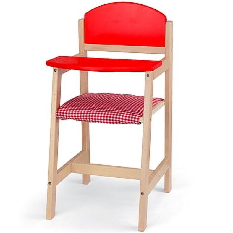 Viga - Silla Alta Para Muñecas Silla Para Comer De Madera