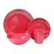 thumbnail image 1 of Juego De Loza 16 Piezas Rojo, 1 of 4