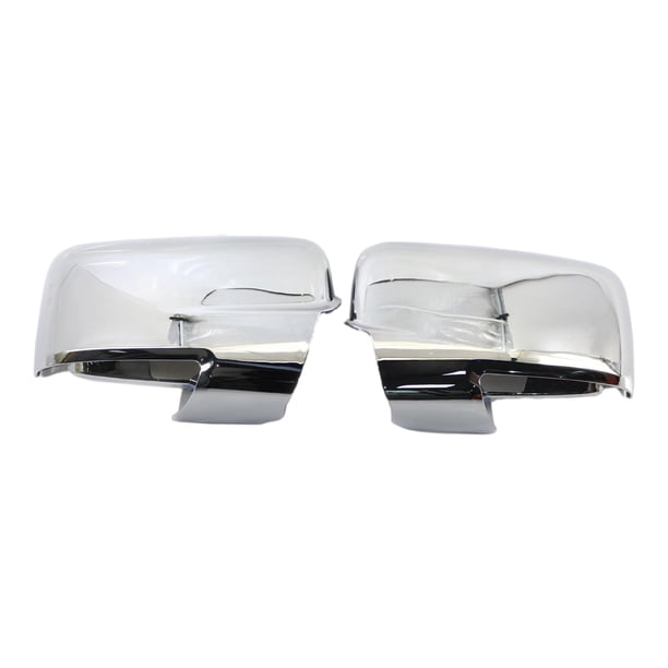 2x Cubiertas Cromadas para Espejo , Cubiertas Protectoras para Espejo de Coche para 1500 2500 2013-2018, Se la la adaptaciónción a Espejos Sin Remolqu