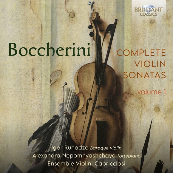 CD de audio Brilliant Classics Sonatas completas para violín, vol. 1