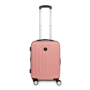 Maleta Cabina S (10 Kg) Flip Rosado Con Usb