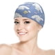 thumbnail image 5 of Cinnamoroll: Canela Gorro de Natación de Licra, Gorro de Baño de Tela Cómoda, Gorro Elástico Antideslizante para Hombres, Mujeres y Niños, 5 of 6