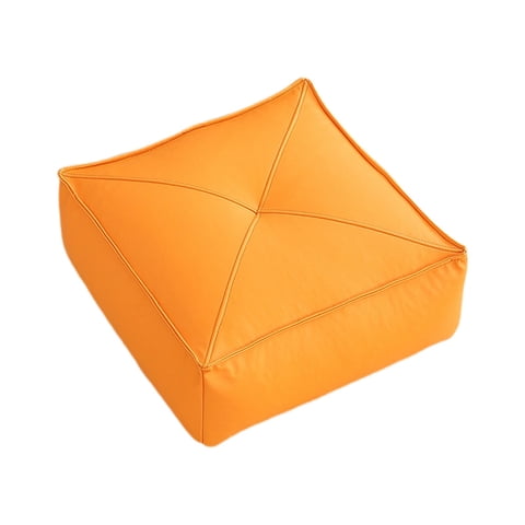 Bothyi - Cojín De Suelo Cuadrado Al Aire Libre Para Silla De Oficina, Sala De Estar, Hogar, Color Naranja