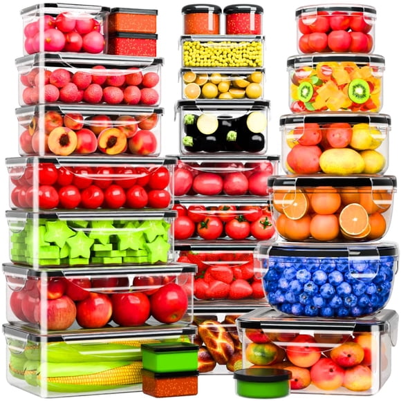 Contenedores de almacenamiento de alimentos Panxenaulos, 54 unidades, herméticos, sin BPA