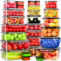 Contenedores De Almacenamiento De Alimentos Panxenaulos, 54 Unidades, Herméticos, Sin Bpa