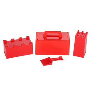 Bothyi - 4X Molde De Castillo De Arena Juguete Interactivo De Verano Kit De Juguetes De Playa Y Nieve Para Niños Pequeños