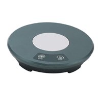 Magideal - 2 En 1 Café Té Bebidas O Enfriador Calefacción Y Enfriamiento Bebida Plato Taza Enfriador Verde