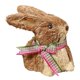 thumbnail image 2 of Escultura De Conejo De Paja De Pascua Artificial Hecha A Mano Para Decoración De Jardín De Escritorio C, 2 of 3