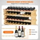 thumbnail image 3 of Botellero Vevor Madera de Bambú 72 Botellas 8 Niveles, 3 of 3