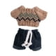 thumbnail image 1 of Ropa Para Muñecas De 15 Cm, Accesorios Para Muñecas, Juguetes Para Niños, Accesorios Para Fotos, Colgante Para Muñecas, Color Marrón, 1 of 3