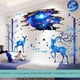 thumbnail image 3 of 1pc 3D Three-dimensional Wall Stickers Stickers Bedroom Background Wall Room Decorations Self-adhesive Wallpaper, 3 of 3