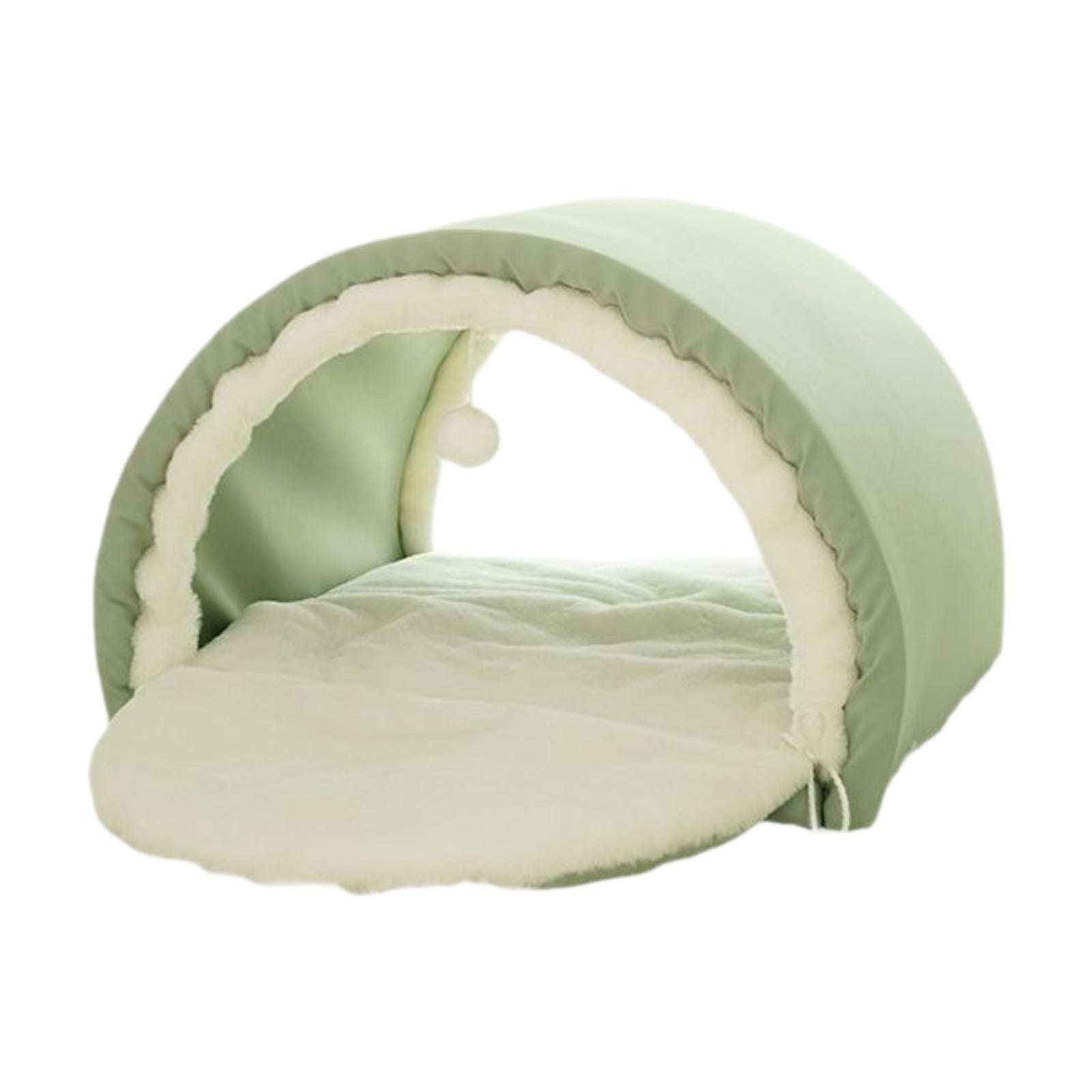 Magideal - Cama Para Gatos, Cueva, Nido, Cojín, Suministros Para Mascotas, Juguete Interactivo Portátil Para Otoño E Invierno, Casa Para Gatos, Túnel, Cama Para