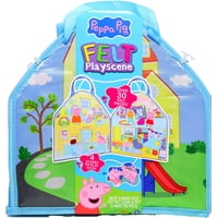 Tara Toys - Narración Interactiva De Tara Toy Peppa Pig De Felt Playscene