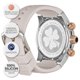 thumbnail image 4 of Reloj MULCO Enchantado para mujer, plateado con correa de silicona, 4 of 9
