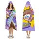 thumbnail image 3 of Los Padrinos Mágicos Manta Capa con Capucha Anti-Bolitas, Manta de Lana Ártica Suave, Manta Portátil de Felpa Ligera y Lujosa, Poncho para Siesta en Casa y Oficina, 100*130cm, 3 of 6