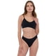 thumbnail image 1 of Calzón Mujer Bikini Rib Negro Corona, 1 of 5