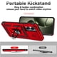 thumbnail image 2 of Estuche GANGXUN para Xiaomi 14T, soporte giratorio 360°, estilo mecánico y magnético, 2 of 5