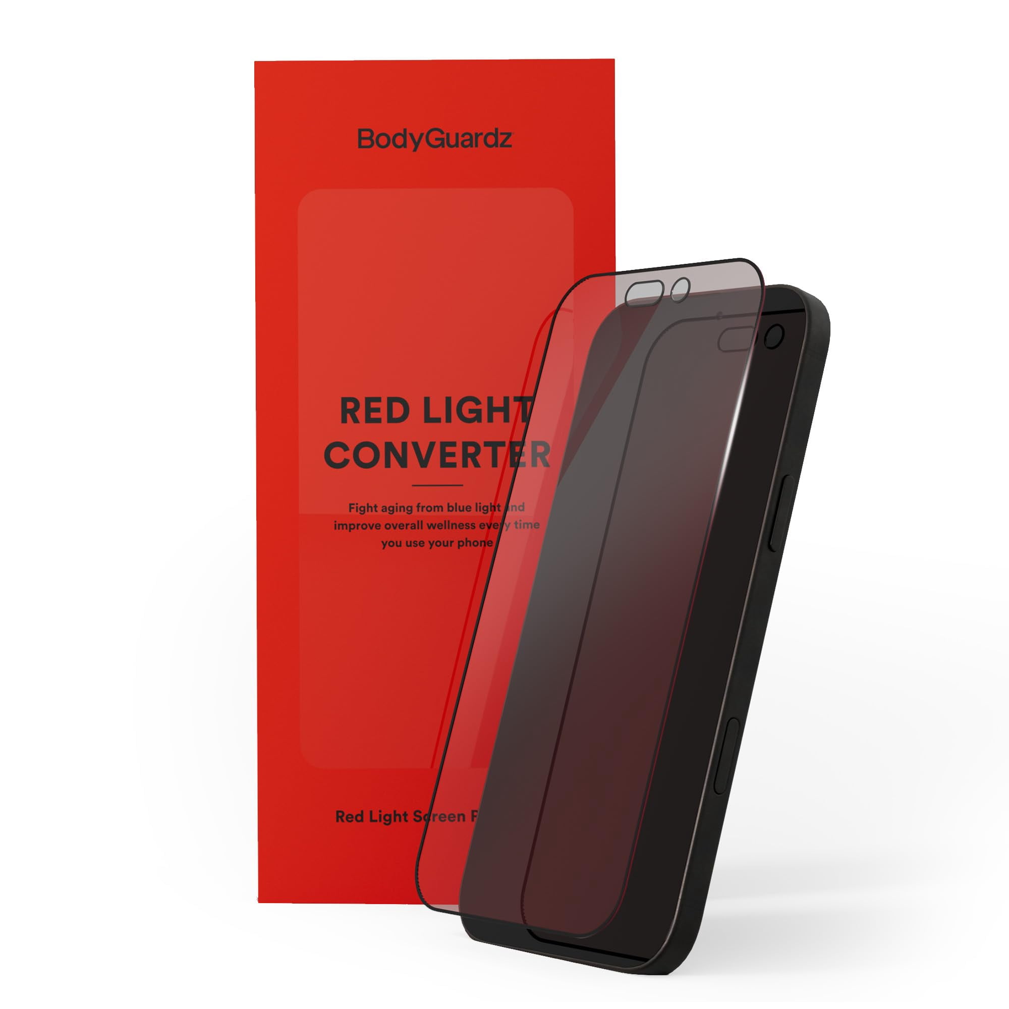 Protector De Pantalla Bodyguardz Red Light Converter 9h Templado