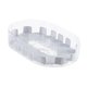 thumbnail image 2 of Organizador Rectangular Para Refrigerador, Soporte Giratorio Para Condimentos, Para Armario, Mesa, Transparente, Blanco, 2 of 5