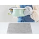 thumbnail image 5 of REGALWOVEN Juego de 6 Manteles Individuales de Cuero Sintético para Decoración de Mesa de Comedor de Cocina, Manteles Lavables Limpiables Gris 18*12in, 5 of 7