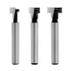 thumbnail image 5 of 3 brocas para enrutador de ranura en T profesion 1/4 5/16 3/8 1/2 6,35 mm brocas para agujeros de llave diámetro de para perno hexagonal de, 5 of 5