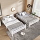 thumbnail image 2 of Metal Full XL over Full XL Bunk Bed for Teens and Adults,Space-Saving/Noise Reduced/No Box Spring Needed, White, 2 of 3
