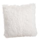 thumbnail image 2 of Funda De Almohada De Felpa Suave Y Compacta Para Sala De Estar, Silla, Cama, Color Blanco, 2 of 5