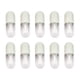 thumbnail image 3 of Contenedor De Brillo De Labios De 10 Piezas Con Tapones De Inserción Para Muestras De Cosméticos De Bricolaje Verde, 3 of 4