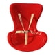 thumbnail image 2 of Asiento Seguro Para Vehículo De Muñeca, Adorno Interior De Automóvil DIY Para Muñecas, Vestido Rojo, 2 of 3