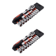 thumbnail image 1 of X 2 Set Juego Dados 12 Pieza Chicharra 1/2 Cromo Vanadio, 1 of 3